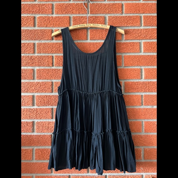 Brandy Melville Black Jada Dress OS - Picture 2 of 4